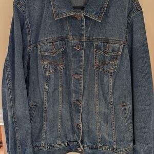 Style & Co. Blue Denim Jean Jacket